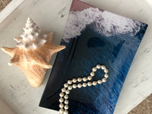 Blue Ocean, Glass Tray, Ocean Trinket Dish