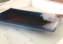Blue Ocean, Glass Tray, Ocean Trinket Dish