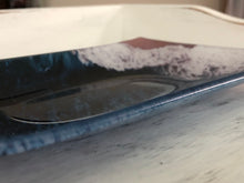 Blue Ocean, Glass Tray, Ocean Trinket Dish