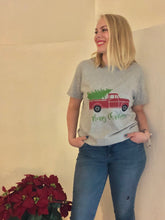 Women's Christmas T-shirt "Fresh Cut Tree"