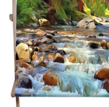 Double Deckchair, Barefoot Delight, River, Mountain Wilderness Landscape, Cabin Chair, Camping Chair