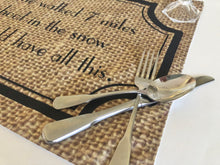 Funny Thanksgiving Placemat "So You Could Have All This" Fall Cloth Placemat, Burlap Design, Fall Table Decor
