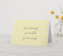 Greeting Card You Are Beautiful