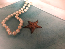 Starfish Glass Tray, Starfish Trinket Dish, Beach Decor