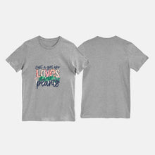 Plant Lover T-shirt, Bella Canvas Unisex Tee "Just a Girl Who Loves Plants" Athletic Heather T-shirt, Funny Saying Tee, Gift for Her