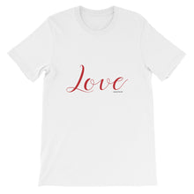 Bella + Canvas Short-Sleeve Unisex T-Shirt "Love"