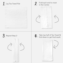 Plant Lover Tea Towel (Flour Sack) Home is Where My Plants Are, White Tea Towel with Words